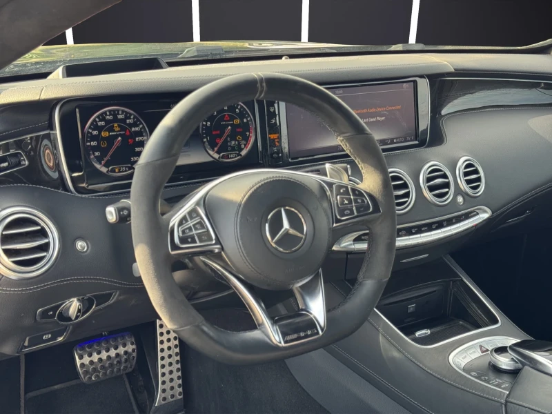 Mercedes-Benz S 63 AMG * Coupe* 4-Matic* Burmester* 360* HUD* , снимка 9 - Автомобили и джипове - 51830501