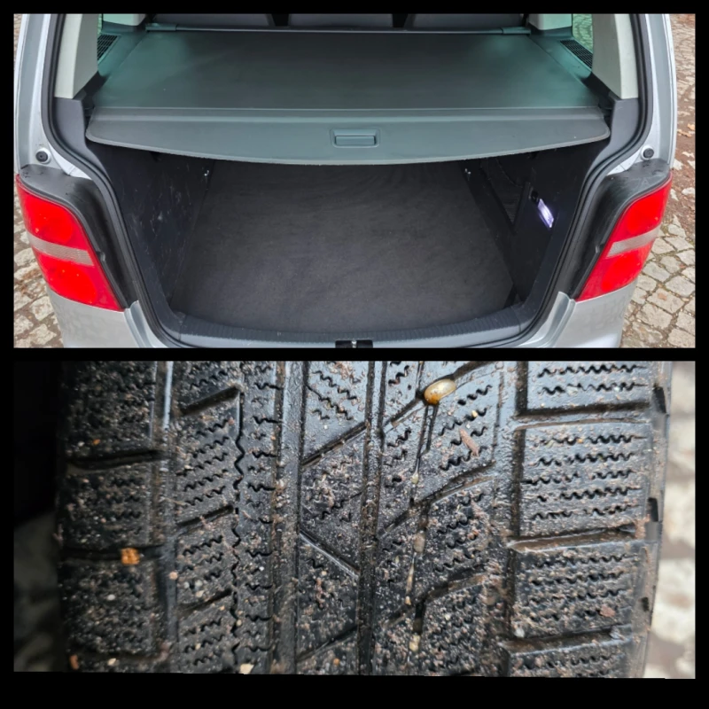 VW Touran 2.0 TDI * ОБСЛУЖЕН* * NAVI* * ANDROID* * CAMERA* , снимка 17 - Автомобили и джипове - 53298366