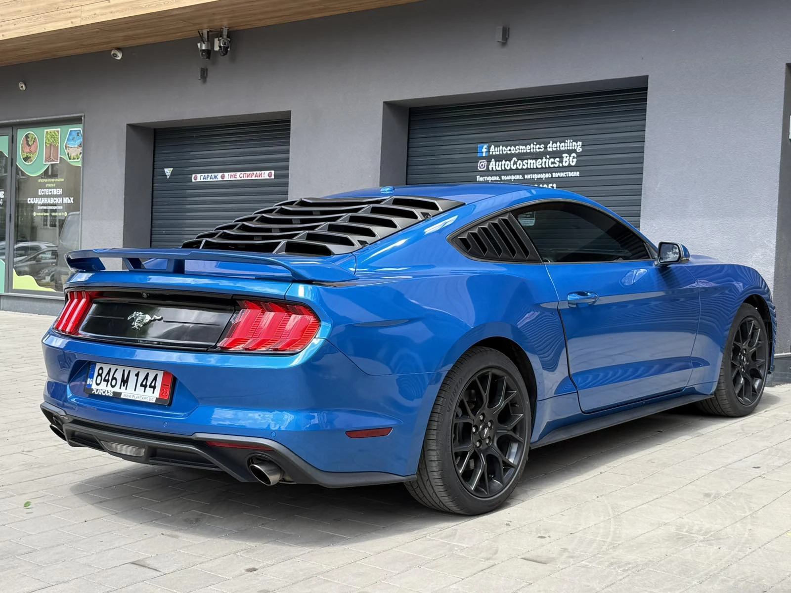 Ford Mustang FACE* РЕГИСТРИРАН* РЪЧКА, снимка 4 - Автомобили и джипове - 55598921