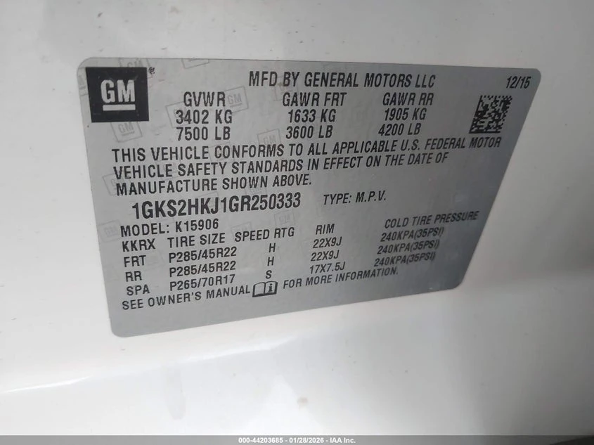 Gmc Yukon 6.2l Xl Denali, снимка 9 - Автомобили и джипове - 53975791