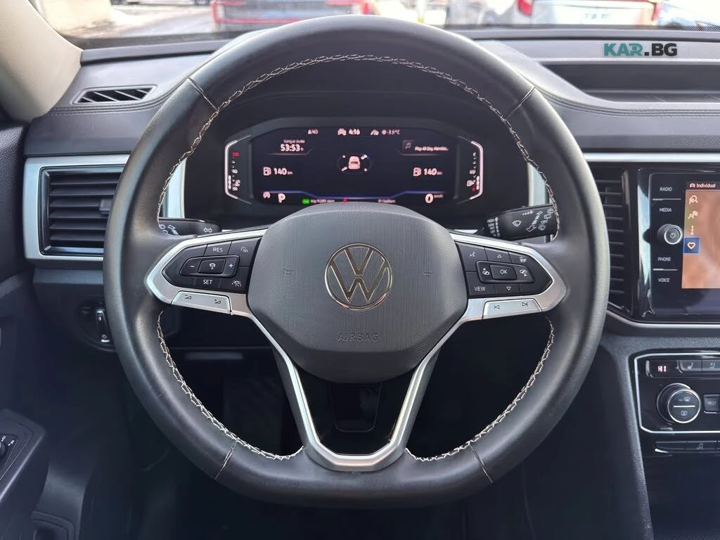 VW Atlas 3.6* 4Motion* АвтоКредит* (ЦЕНА ДО БГ), снимка 5 - Автомобили и джипове - 55037773