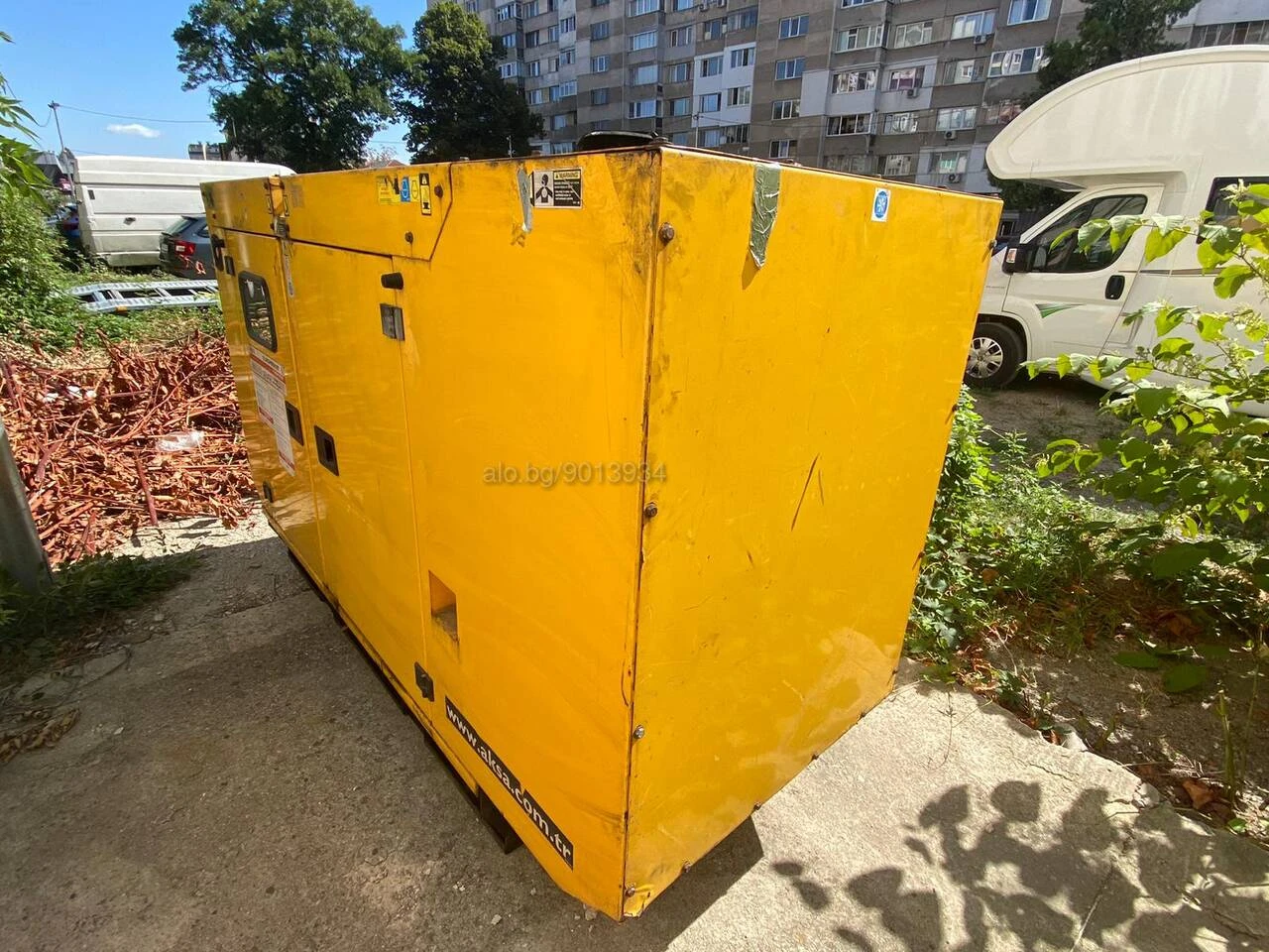 Допълнително оборудване Електроагрегат AKSA AJD 70 KWA - изображение 3