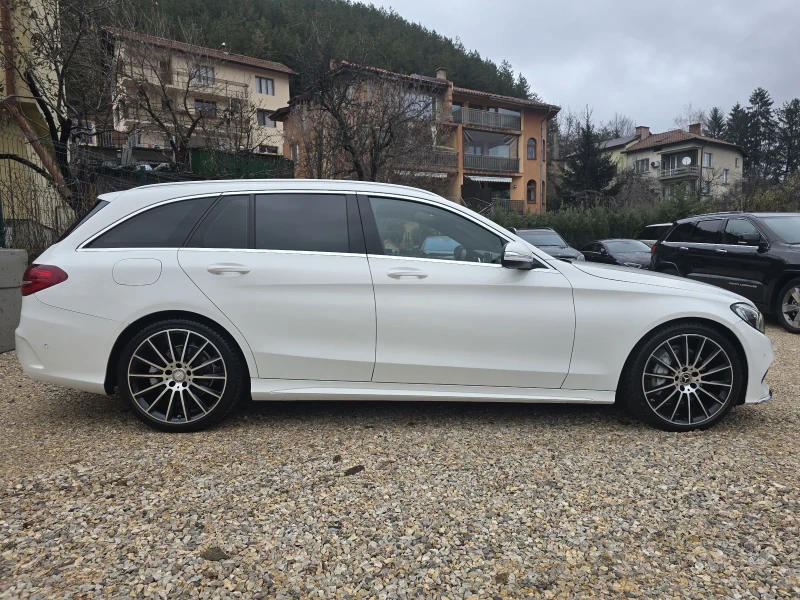 Mercedes-Benz C 220 AMG PREMIUM ДИСТРОНИК= ХЕДЪП, снимка 8 - Автомобили и джипове - 48195359