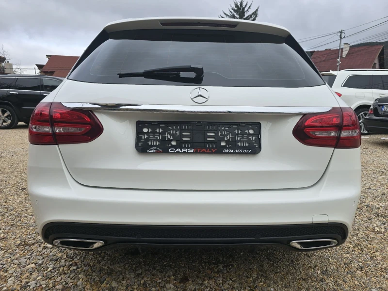 Mercedes-Benz C 220 AMG PREMIUM ДИСТРОНИК= ХЕДЪП, снимка 6 - Автомобили и джипове - 48195359