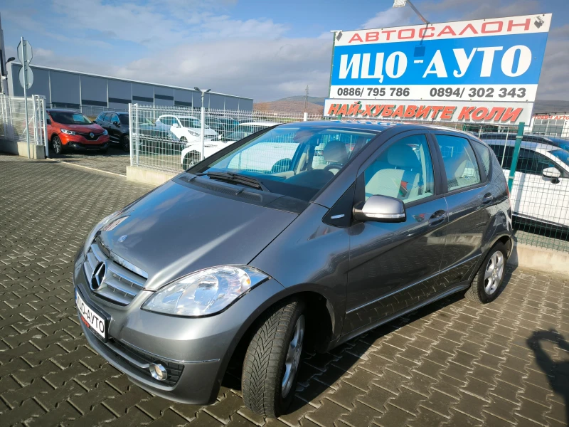 Mercedes-Benz A 160 2, 0-82к.с.КОЖА, ПЕРФЕКТЕН, ЕВРО 5В!, снимка 2 - Автомобили и джипове - 53008492
