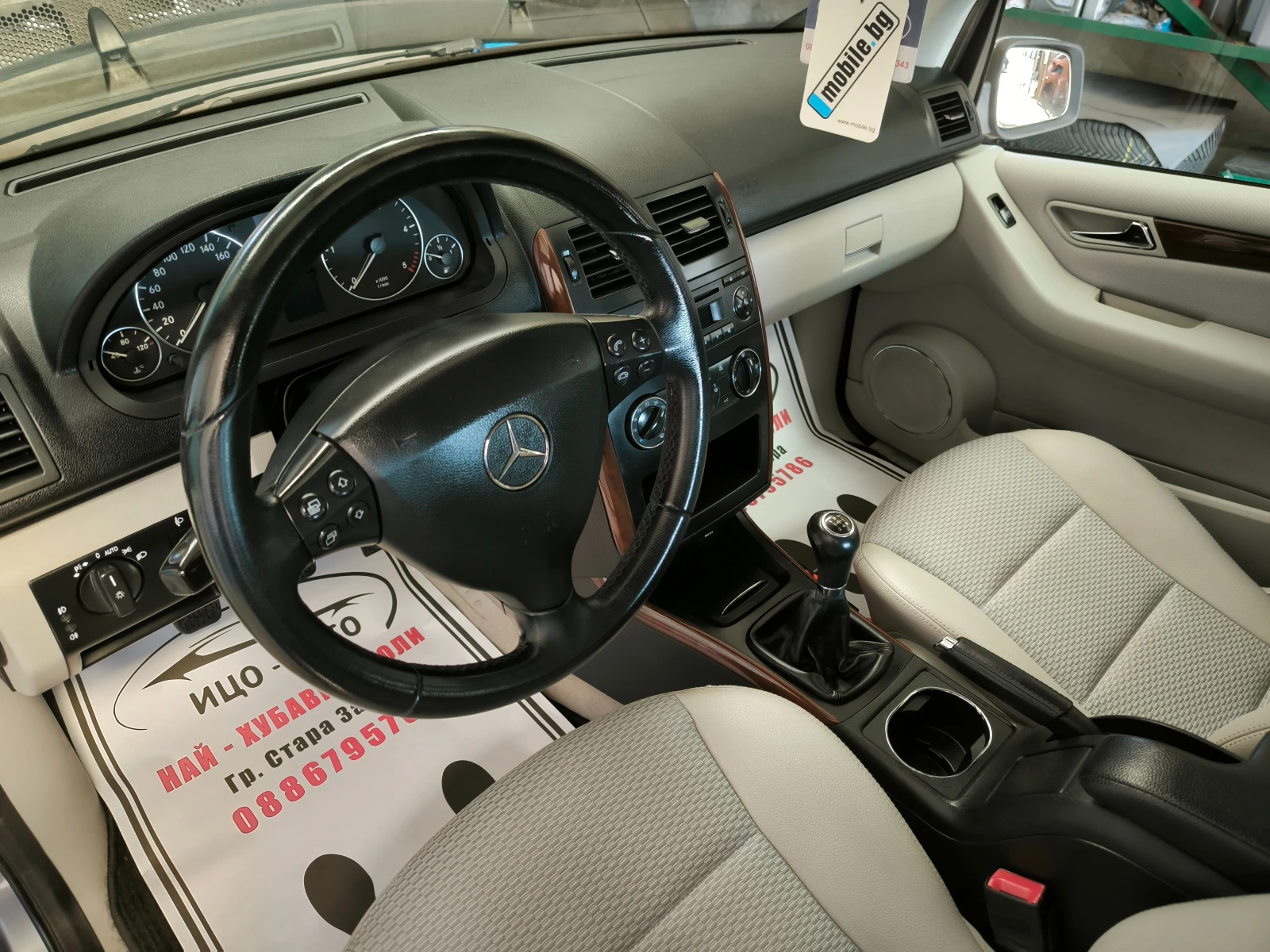 Mercedes-Benz A 160 2, 0-82к.с.КОЖА, ПЕРФЕКТЕН, ЕВРО 5В! - изображение 9