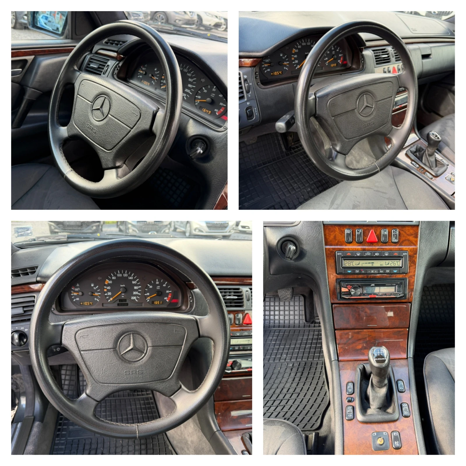 Mercedes-Benz E 250 2.5 Дизел, Внос Италия, Уникално запазен, РеалниКм, снимка 16 - Автомобили и джипове - 54082879