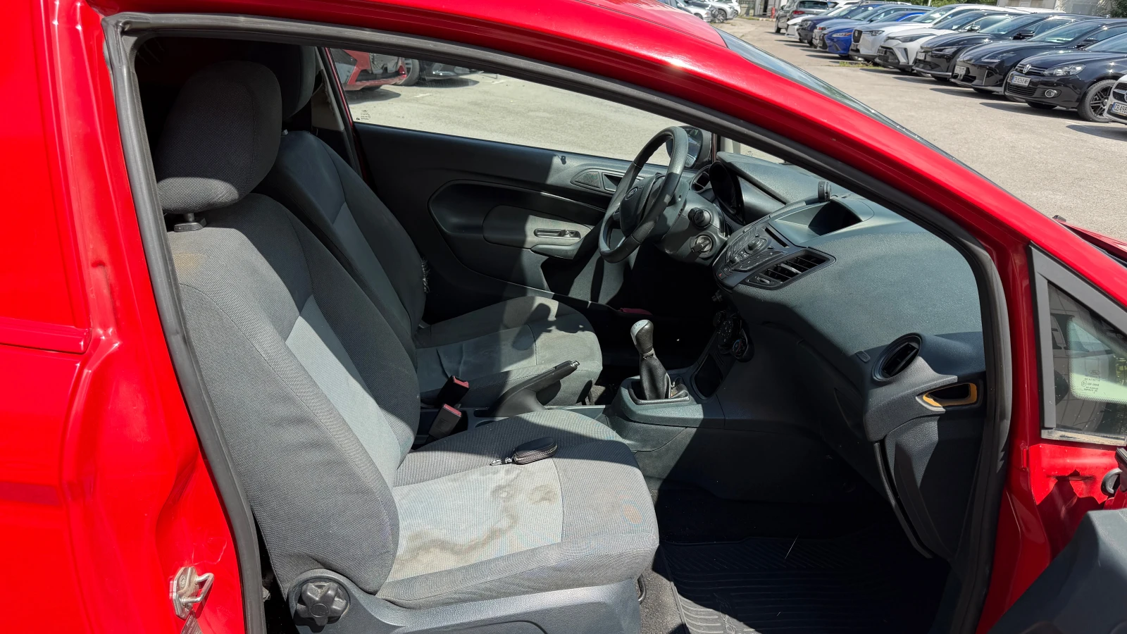 Ford Fiesta VAN 1.4 TDCI от БГ с ДДС, снимка 11 - Автомобили и джипове - 55259579