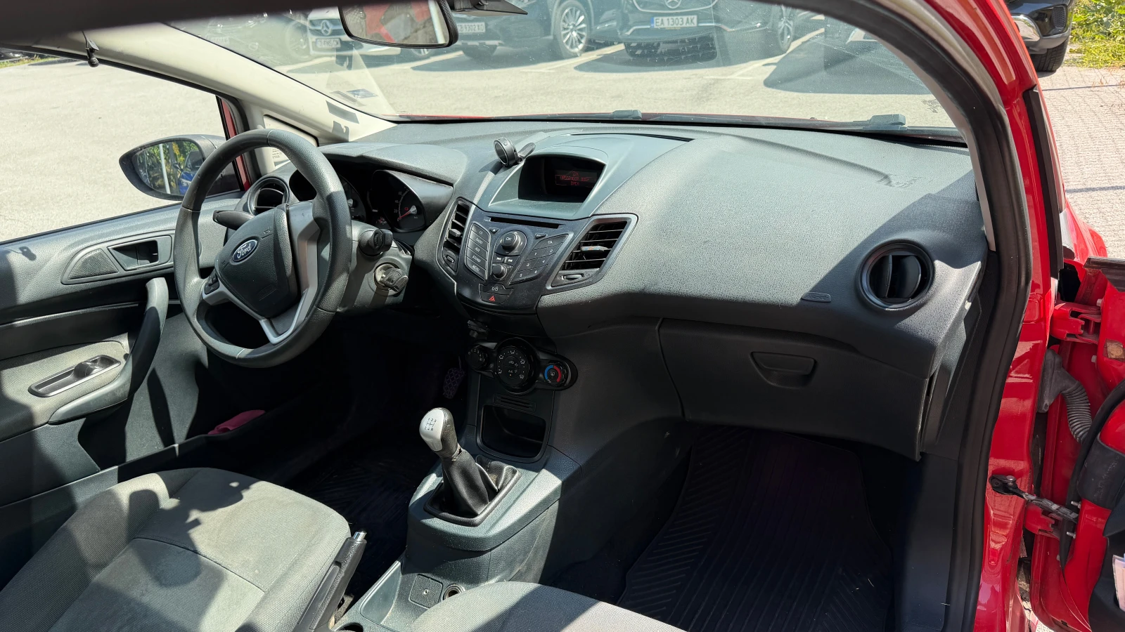 Ford Fiesta VAN 1.4 TDCI от БГ с ДДС, снимка 12 - Автомобили и джипове - 55259579