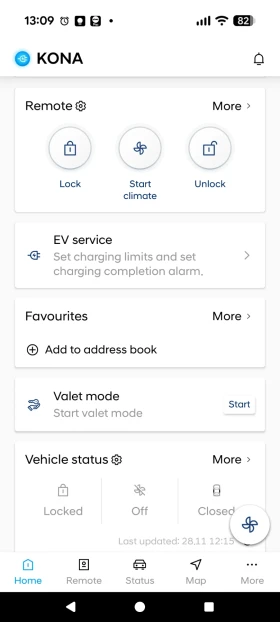 Hyundai Kona 64kWh_Face_ГАРАНЦИЯ 41 хил  SoH_100% Кам_Подгр Тер, снимка 14
