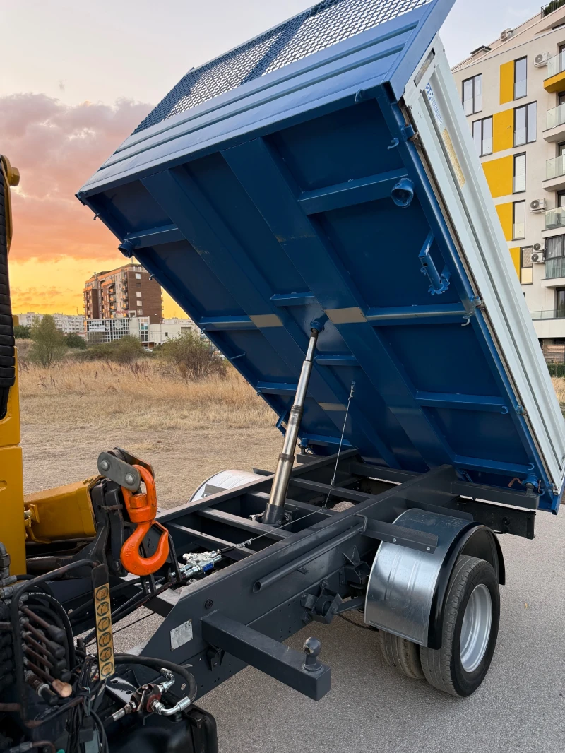 Iveco 35c13 3-стр самосвал с кран, снимка 13 - Бусове и автобуси - 51738527