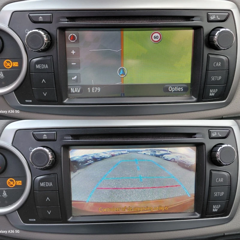 Toyota Yaris 1.4D, euro 5, CAMERA, NAVI, PANORAMA, снимка 11 - Автомобили и джипове - 52697773