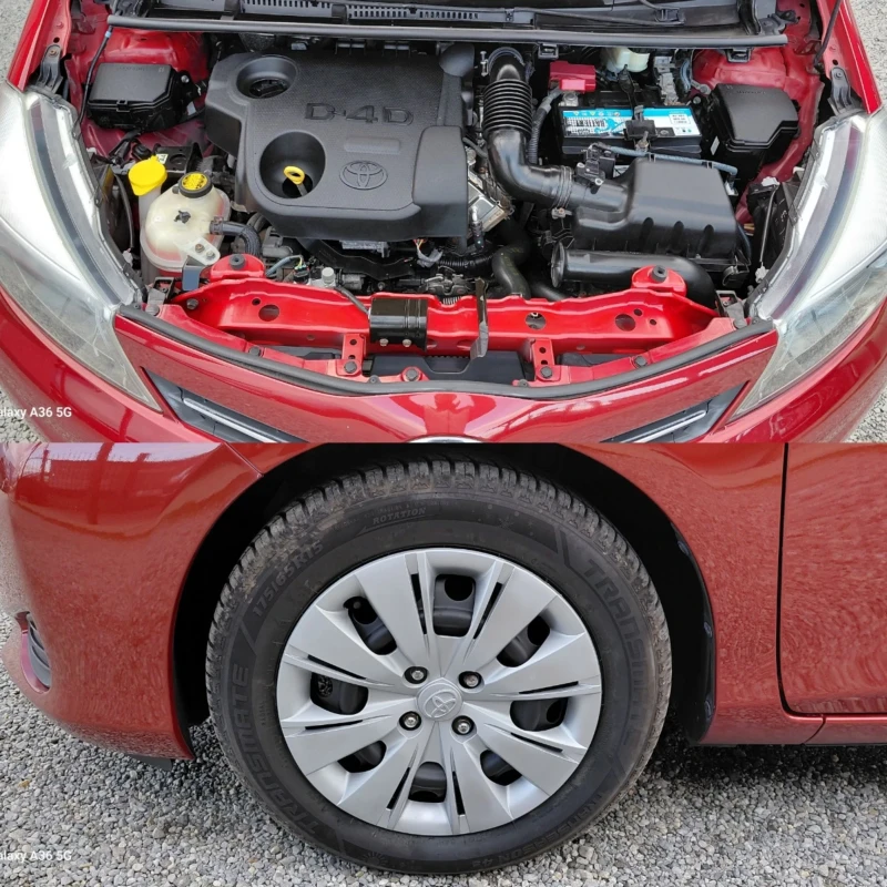 Toyota Yaris 1.4D, euro 5, CAMERA, NAVI, PANORAMA, снимка 17 - Автомобили и джипове - 52697773