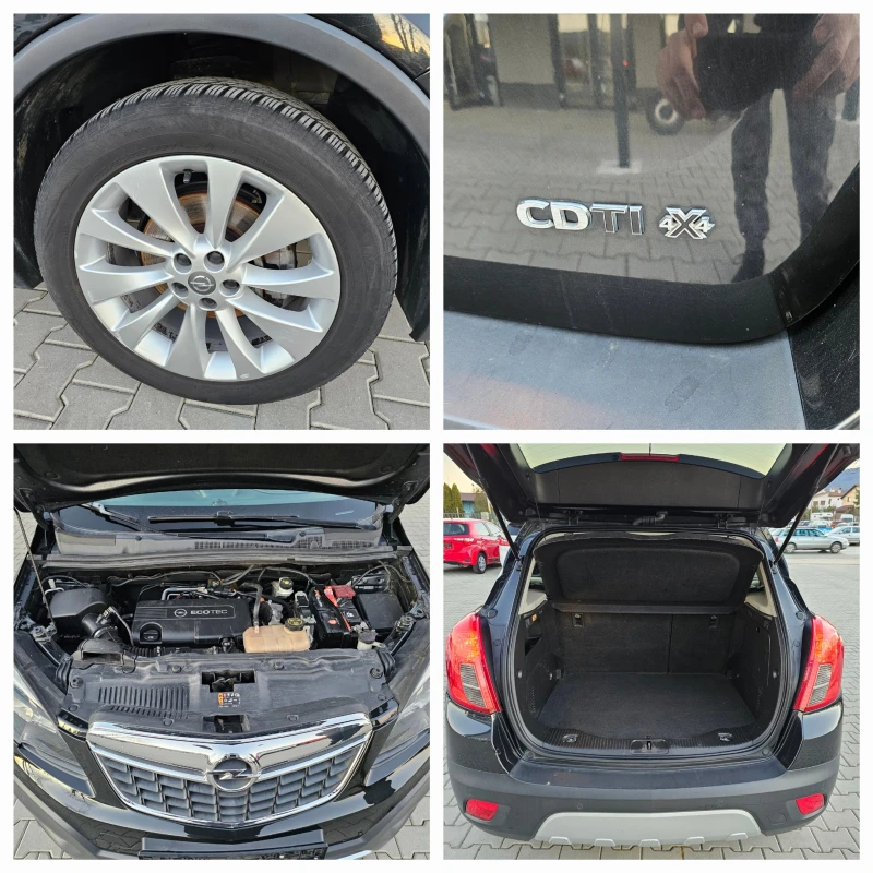 Opel Mokka 1.7D, 4x4, Кожа, Камера, Нави!, снимка 16 - Автомобили и джипове - 49386783