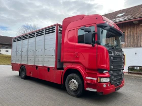 Scania R 520* Животновоз* Евро 6* Клима* Автоматик* Германи, снимка 5 - Камиони - 53633454