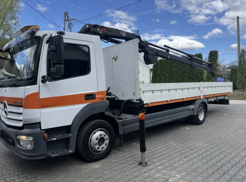 Mercedes-Benz Atego 1230 кран 12 метра 