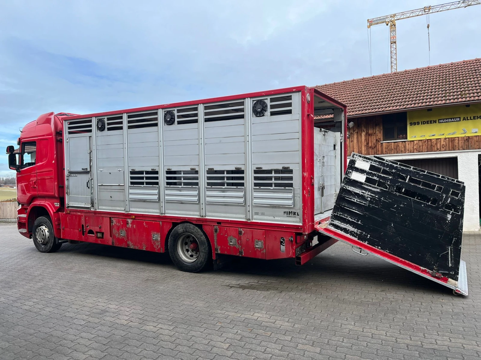 Scania R 520* Животновоз* Евро 6* Клима* Автоматик* Германи - изображение 9