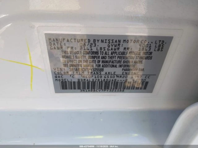 Nissan Sentra ПОДГРЕВ* КАМЕРА* КЕЙЛЕС* LANE* ASSIST - изображение 9