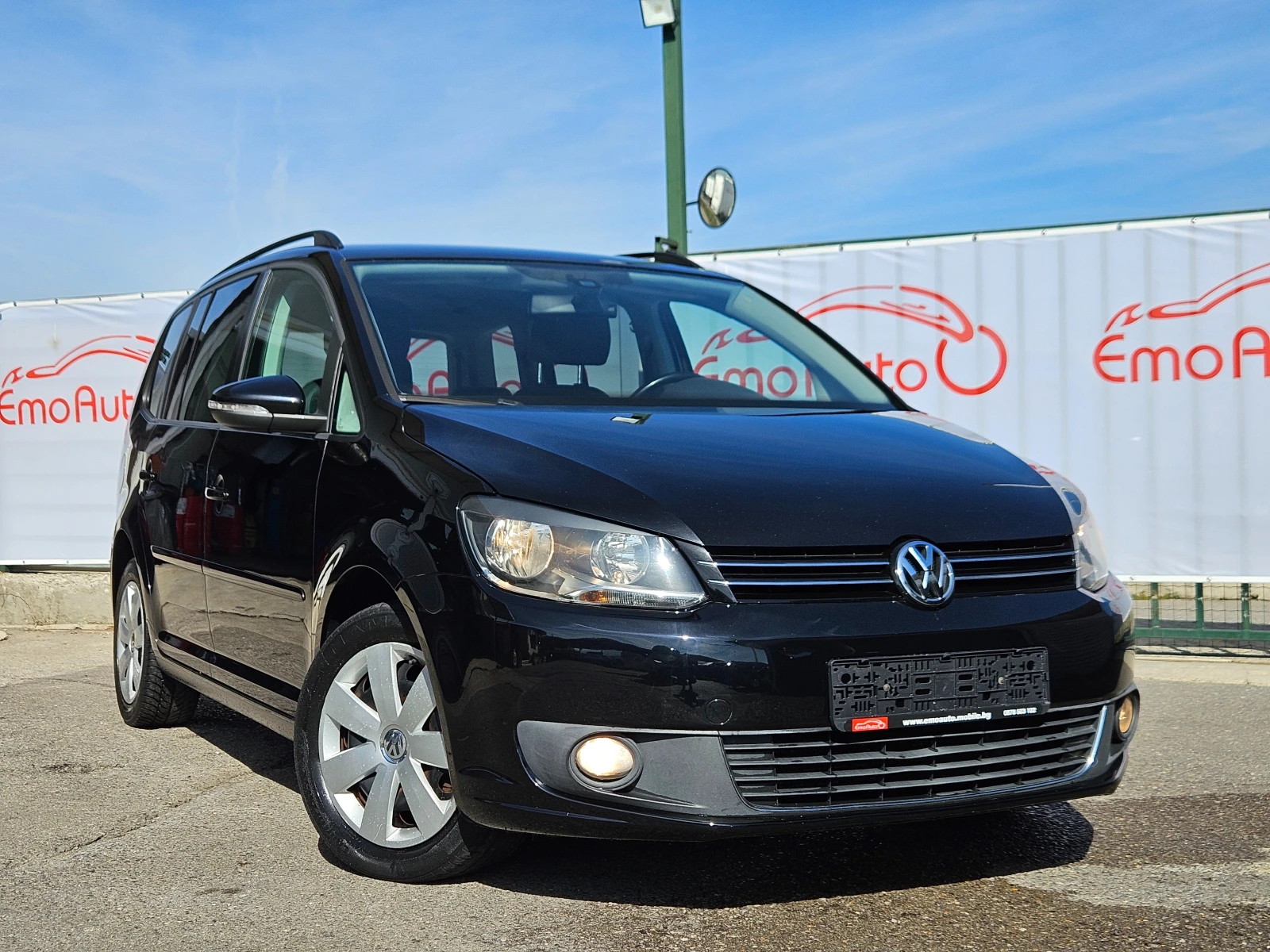 VW Touran 1.6TDi/BLACK FRIDAY/6ск/7м/NAVI/БЛУТУТ/EURO5B/ТОП - [1] 