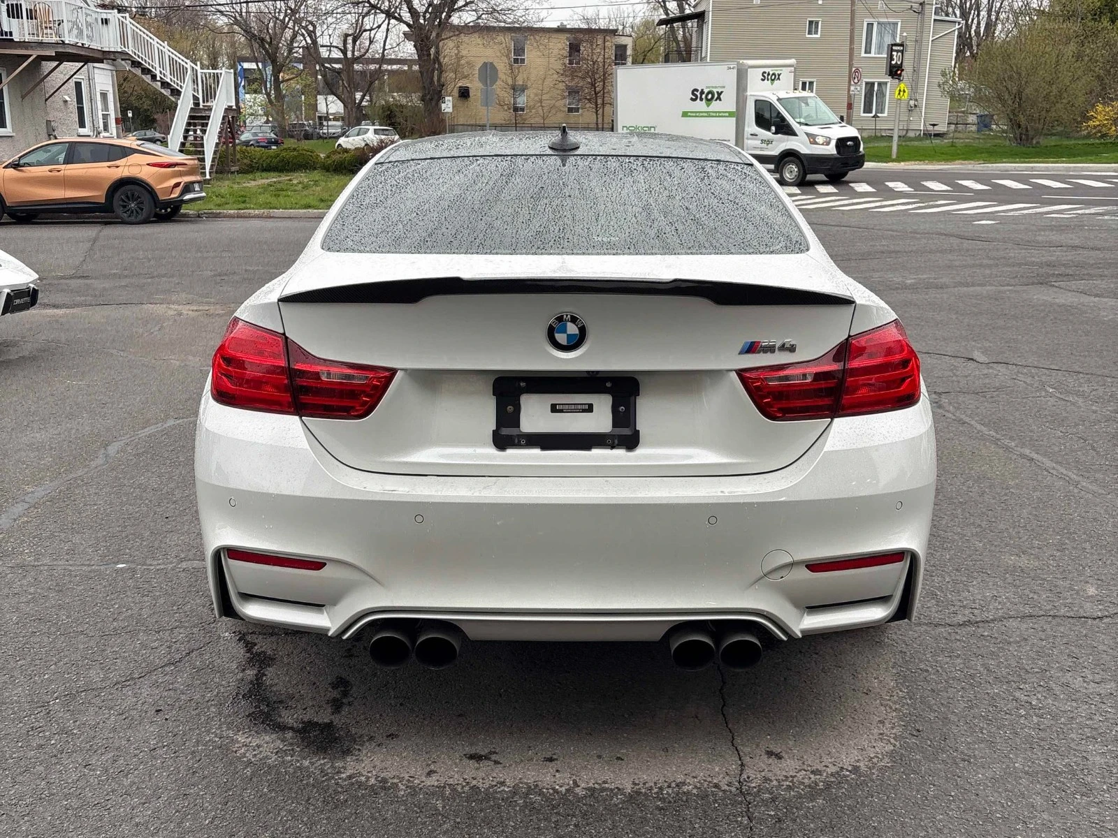 BMW M4 РЪЧКА* CARBON* 360* HEADUP, снимка 5 - Автомобили и джипове - 54558016