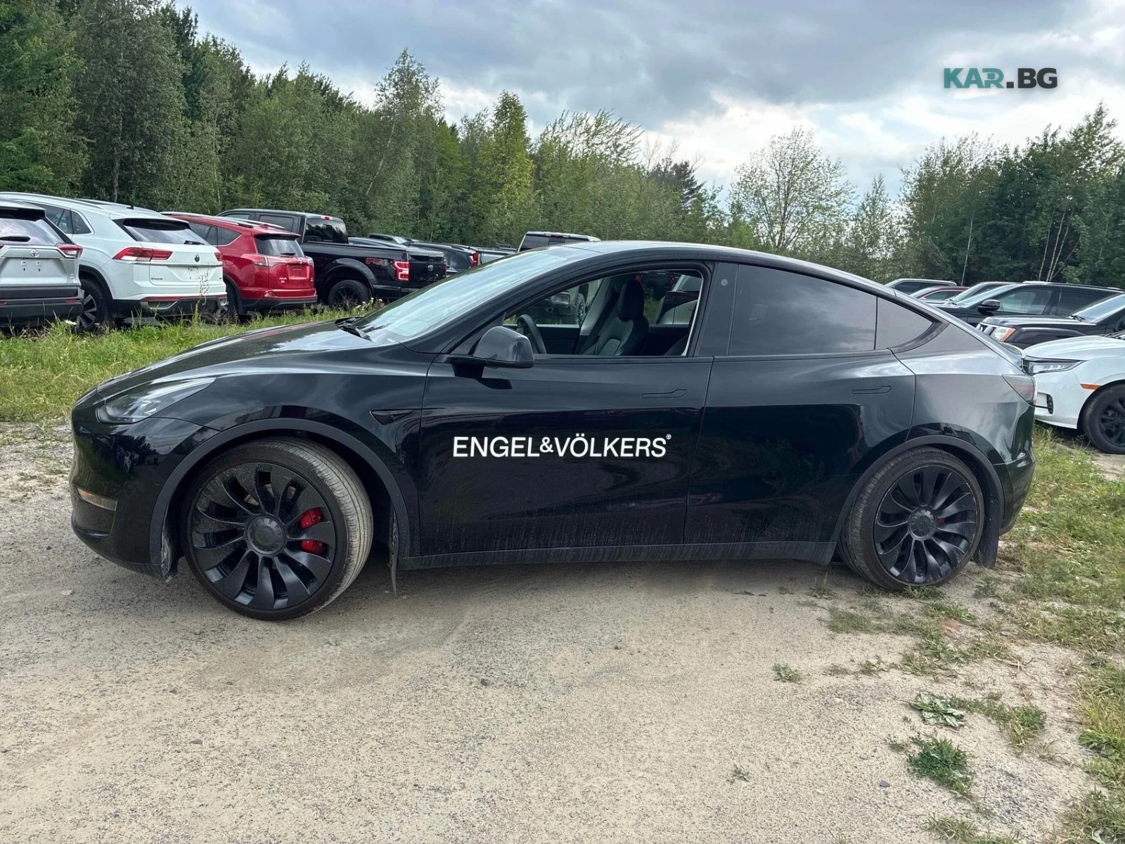 Tesla Model Y PERFORMANCE ЦЕНА ДО БЪЛГАРИЯ АВТОКРЕДИТ, снимка 3 - Автомобили и джипове - 55422344