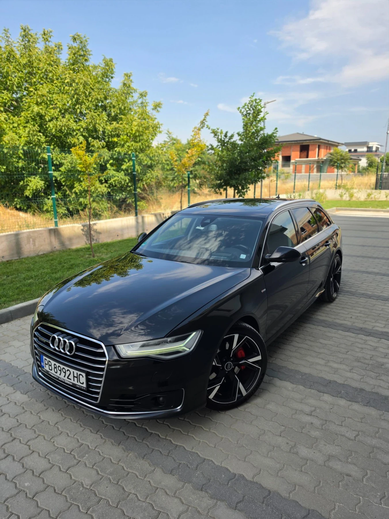 Audi A6 Head up, панорама, подгрев , обдухване, дистроник,