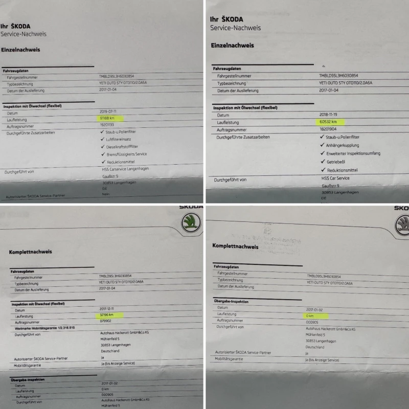 Skoda Yeti 2.0TDI* 150к.с* С ПЪЛНА СЕРВИЗНА ИСТОРИЯ В SKODA, снимка 17 - Автомобили и джипове - 50045440