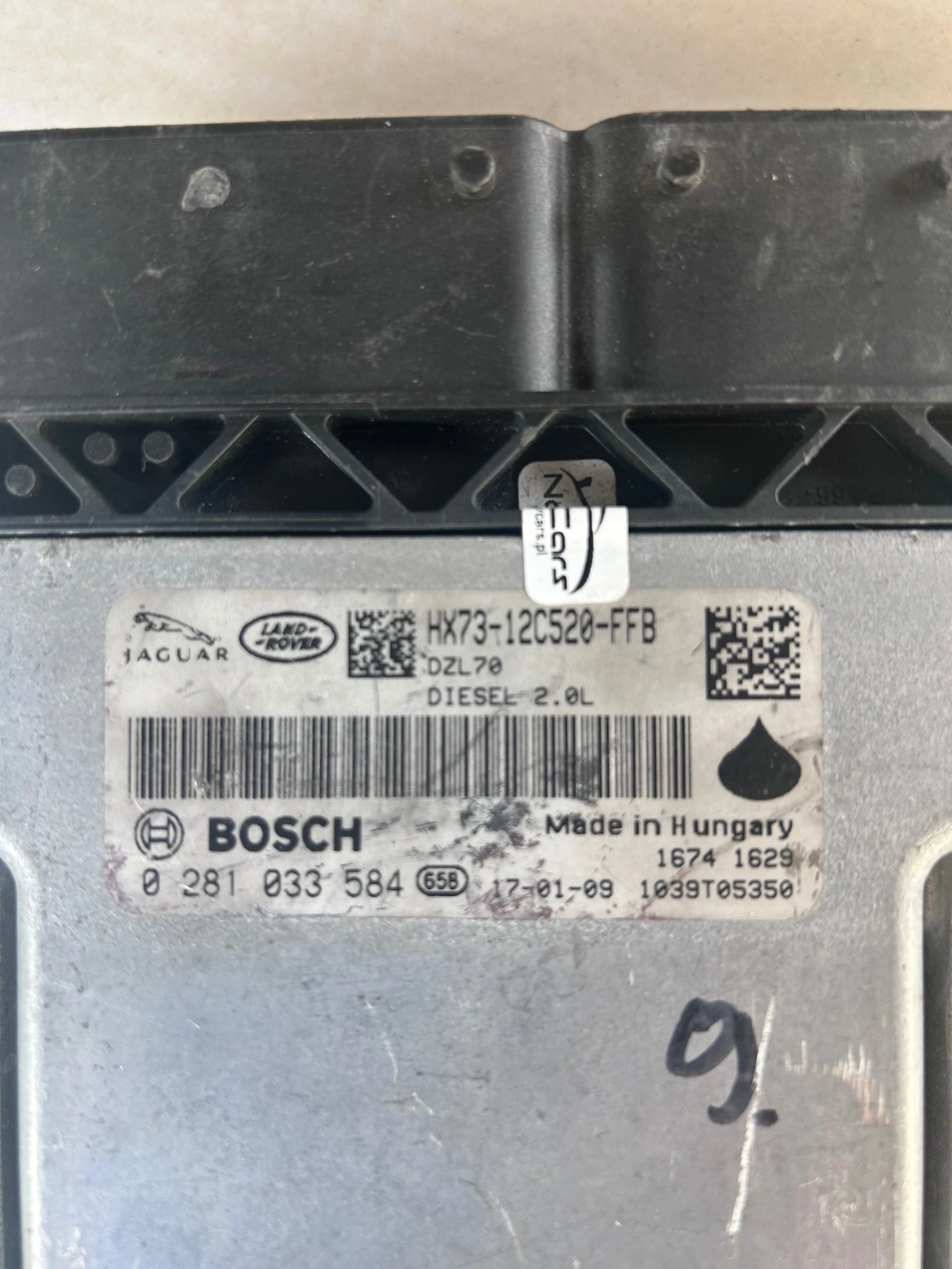 ECU Bosch EDC17C84 - 0 281 033 584, снимка 3 - Части - 55414182