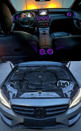 Mercedes-Benz C 220 Mercedes C 220d AMG пакет / 2015 / 7G-Tronic, снимка 8