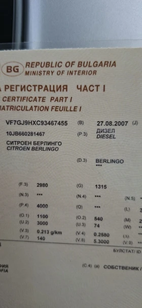 Citroen Berlingo 1.6Hi 90�.� 257000��.��� ���� 7����. | Mobile.bg � ����� ������ 10