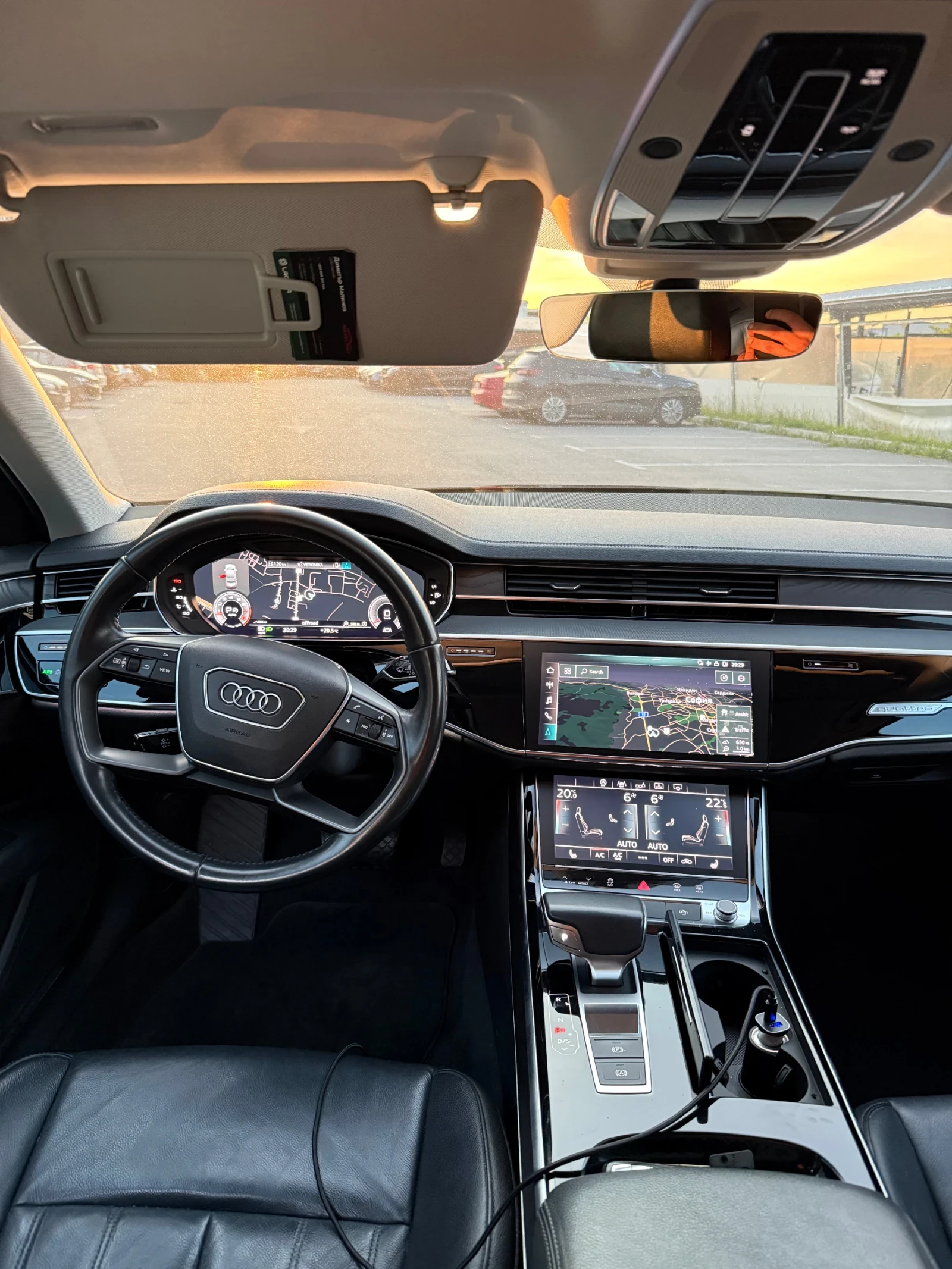 Audi A8 A8L готов лизинг, безупречно състояние - изображение 10