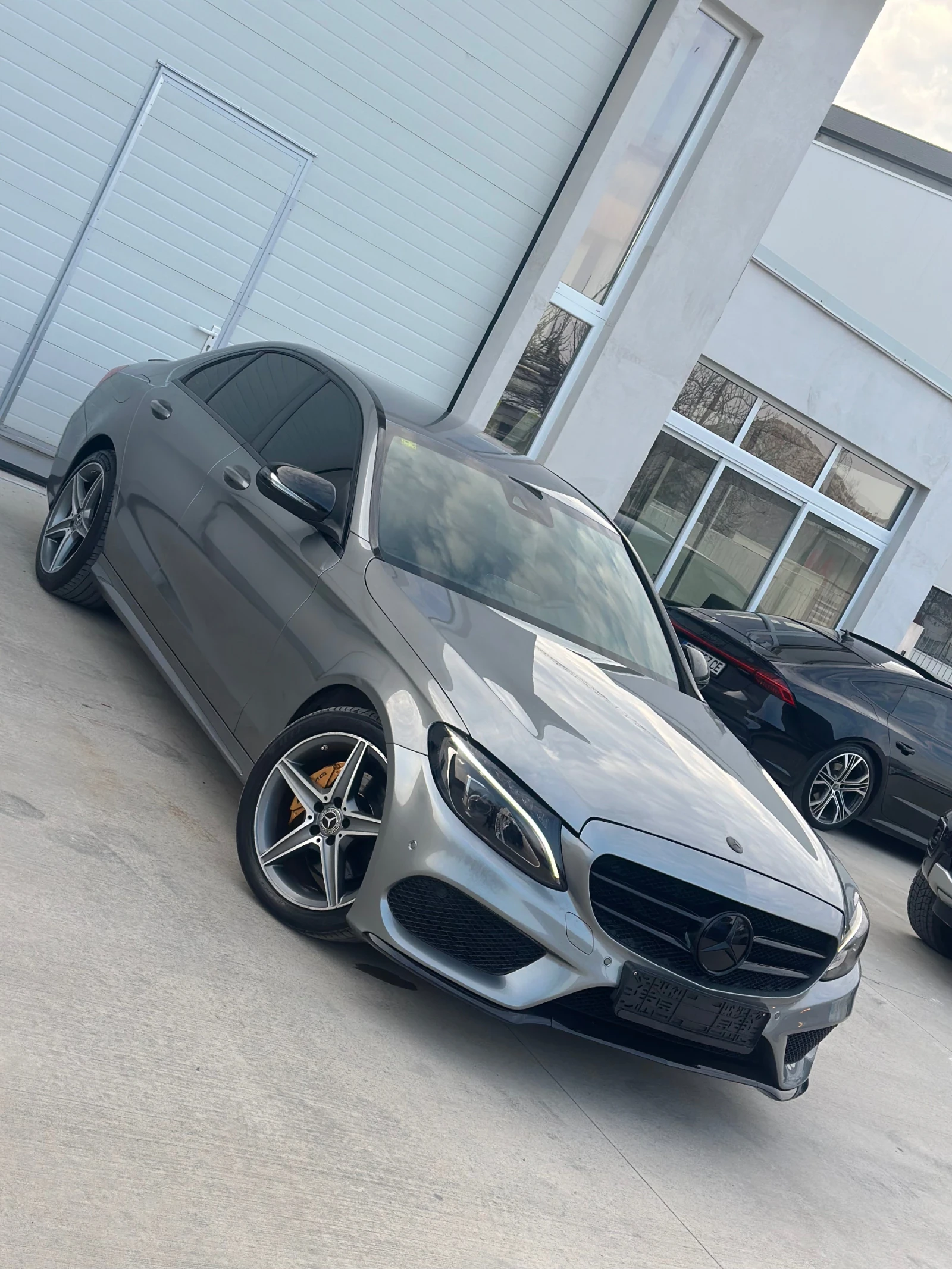 Mercedes-Benz C 220 Mercedes C 220d AMG пакет / 2015 / 7G-Tronic, снимка 3 - Автомобили и джипове - 53750087