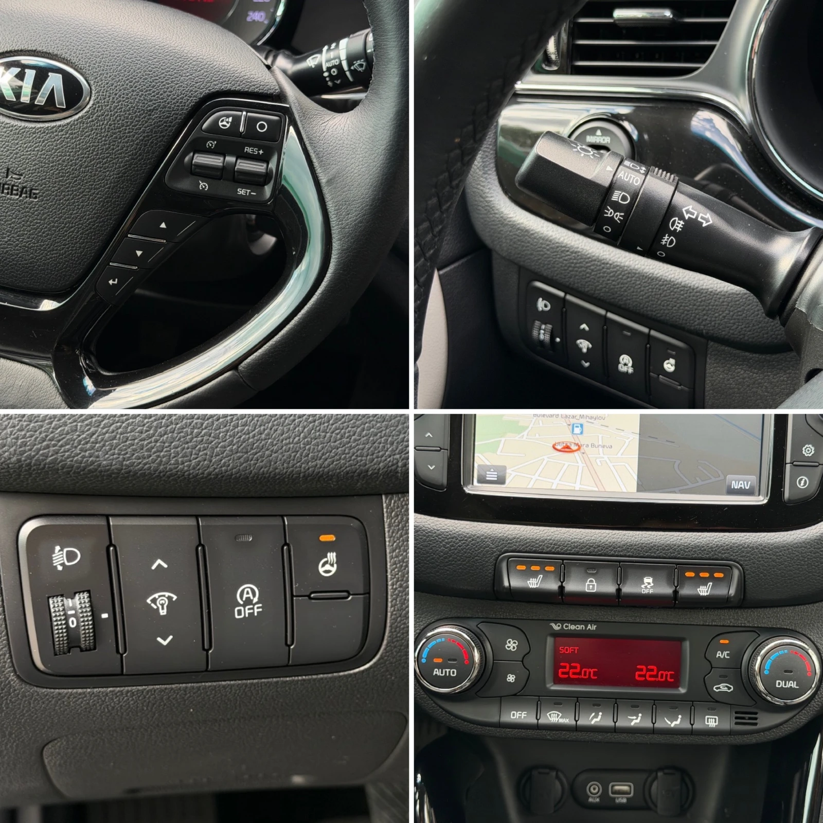 Kia Ceed 1.4i* 100к.с.* С ПЪЛНА СЕРВИЗНА ИСТОРИЯ , снимка 13 - Автомобили и джипове - 54946265