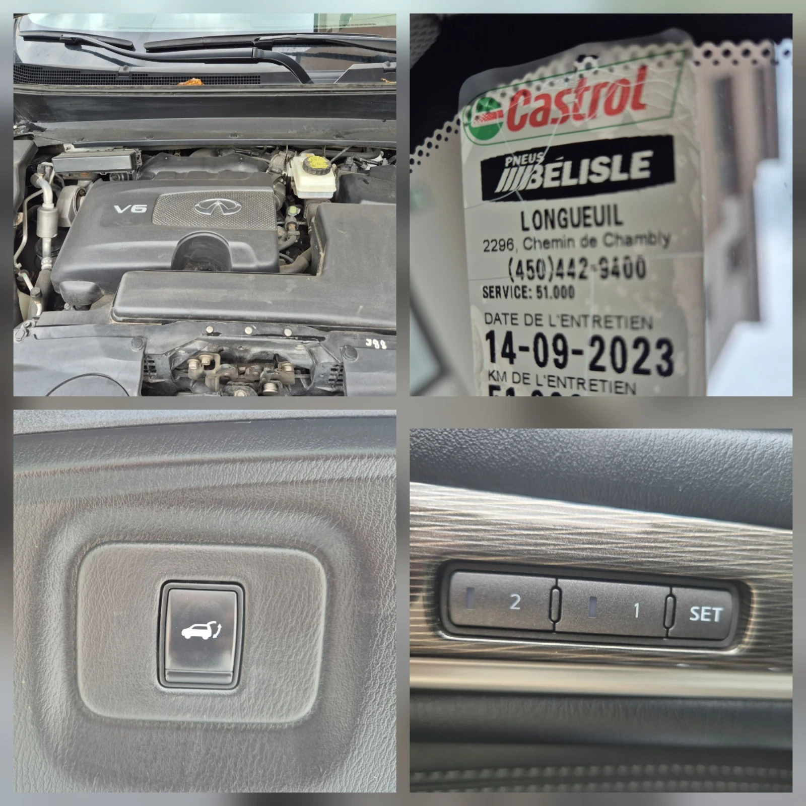 Infiniti QX60 7места, AWD, снимка 13 - Автомобили и джипове - 56161678