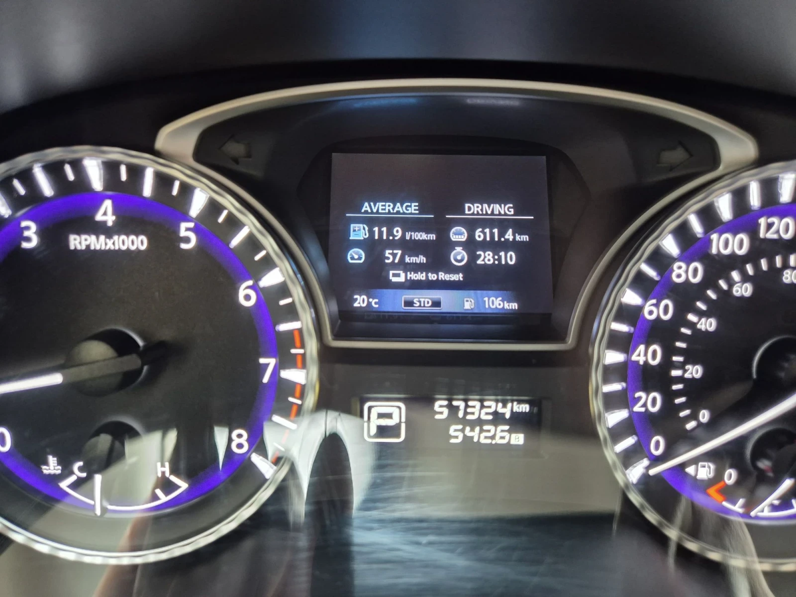Infiniti QX60 7места, AWD, снимка 12 - Автомобили и джипове - 56161678