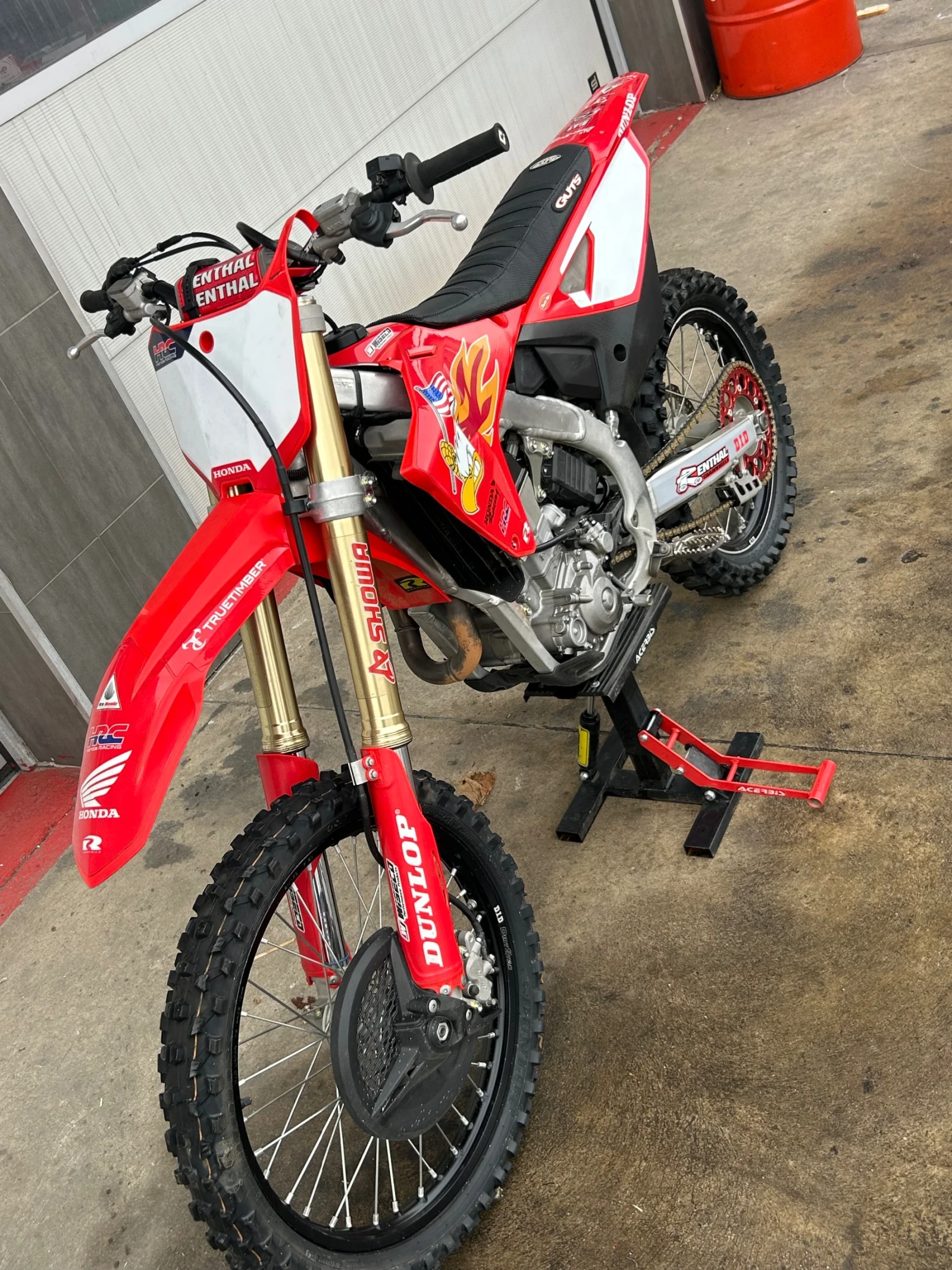 Honda Crf МНОГО ЗАПАЗЕН , снимка 2 - Мотоциклети и мототехника - 56747240