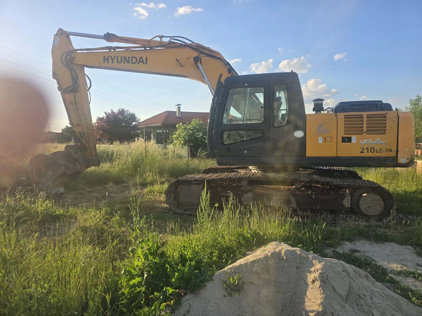 Багер Hyundai LC-7A 210, снимка 3 - Индустриална техника - 56073003