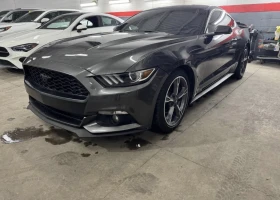 Ford Mustang EcoBoost | Червен Салон | Обдухване | Автоматик | , снимка 2