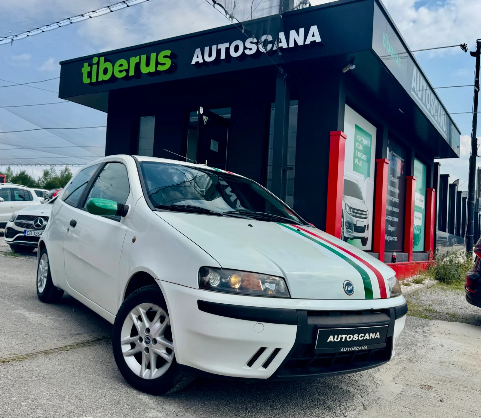 Fiat Punto Автоматик / Климатик / 136000км, снимка 1