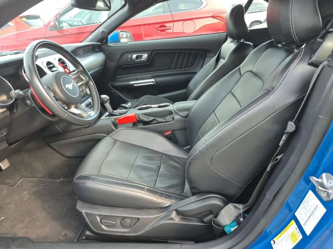 Ford Mustang * ECOBOOST PREMIUM * CARFAX * ЦЕНА ДО БГ, снимка 8 - Автомобили и джипове - 53999243