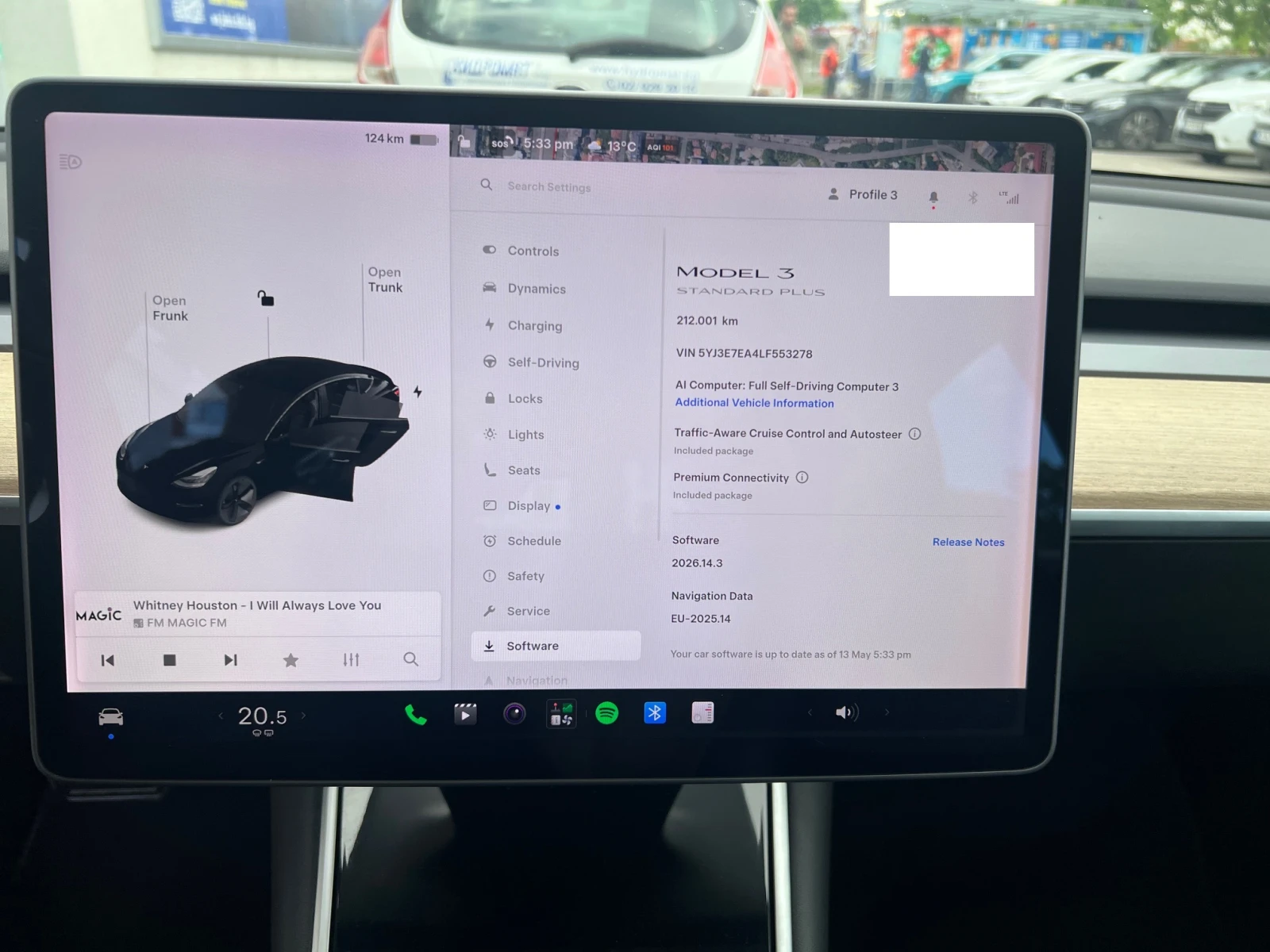 Tesla Model 3 SR + , снимка 6 - Автомобили и джипове - 54564150
