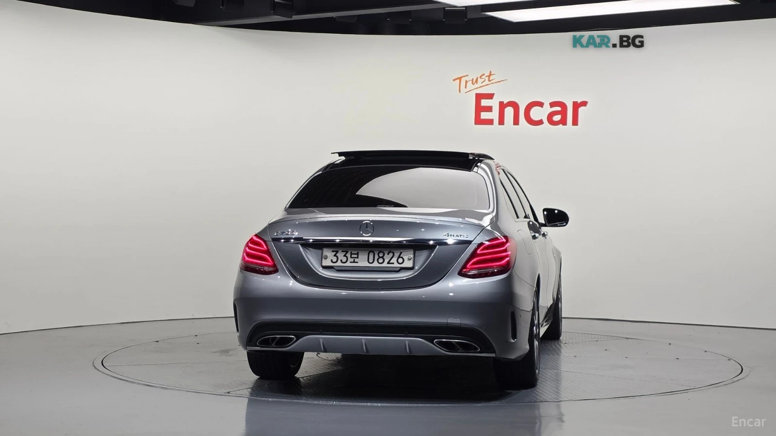 Mercedes-Benz C 450 AMG 4MATIC* BURMESTER* ХЕДЪП* ПАНОРАМА* ПОДГРЕВ* , снимка 4 - Автомобили и джипове - 55903101