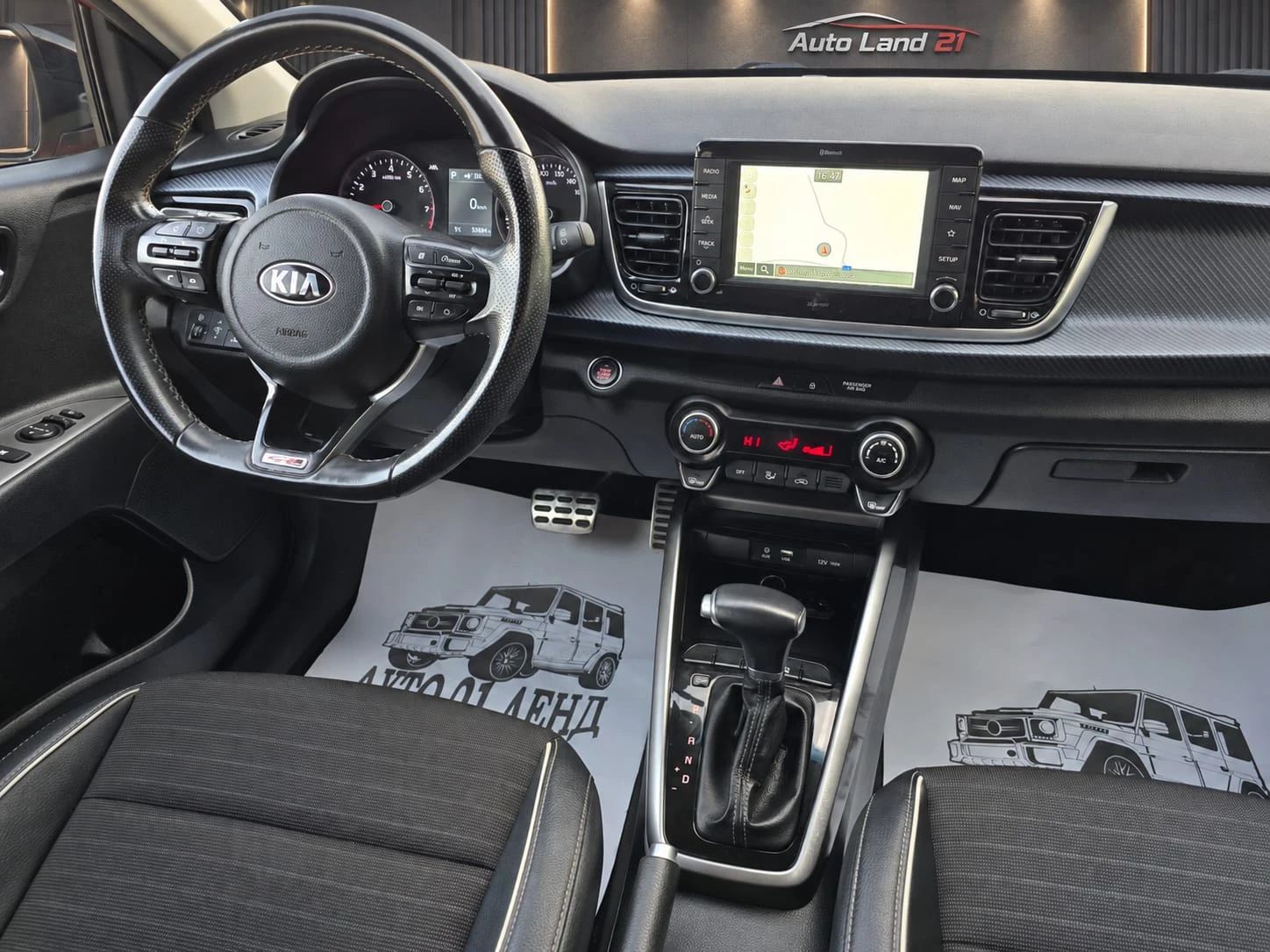 Kia Rio 120кс* GT-LINE* 56000км* AUTOMATIC, снимка 15 - Автомобили и джипове - 56172393