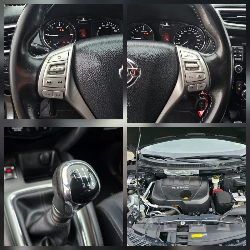 Nissan Qashqai 1.5DCI, Нави, Камера, 122130км., Евро 6!, снимка 16 - Автомобили и джипове - 53292089