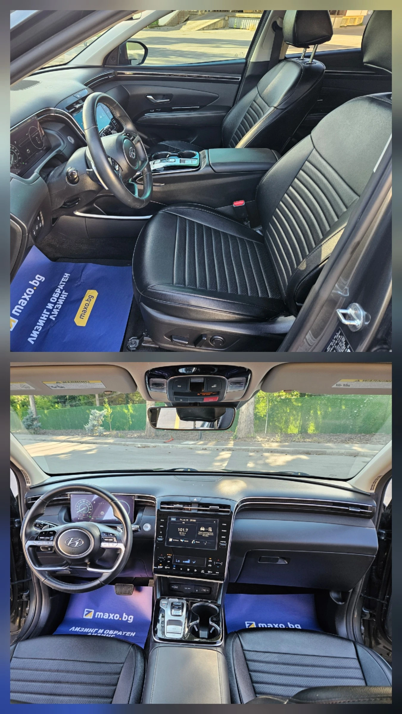 Hyundai Tucson 1.6 ПЕРФЕКТЕН 4x4 хибрид , снимка 17 - Автомобили и джипове - 55289327