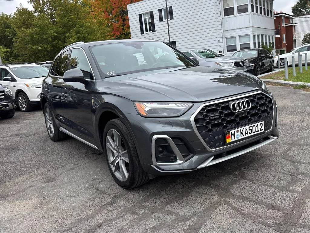 Audi Q5 Technik 55 TFSIe* CARFAX* ОПЦИЯ ЗА ФИНАНСИРАНЕ* , снимка 3 - Автомобили и джипове - 56295103