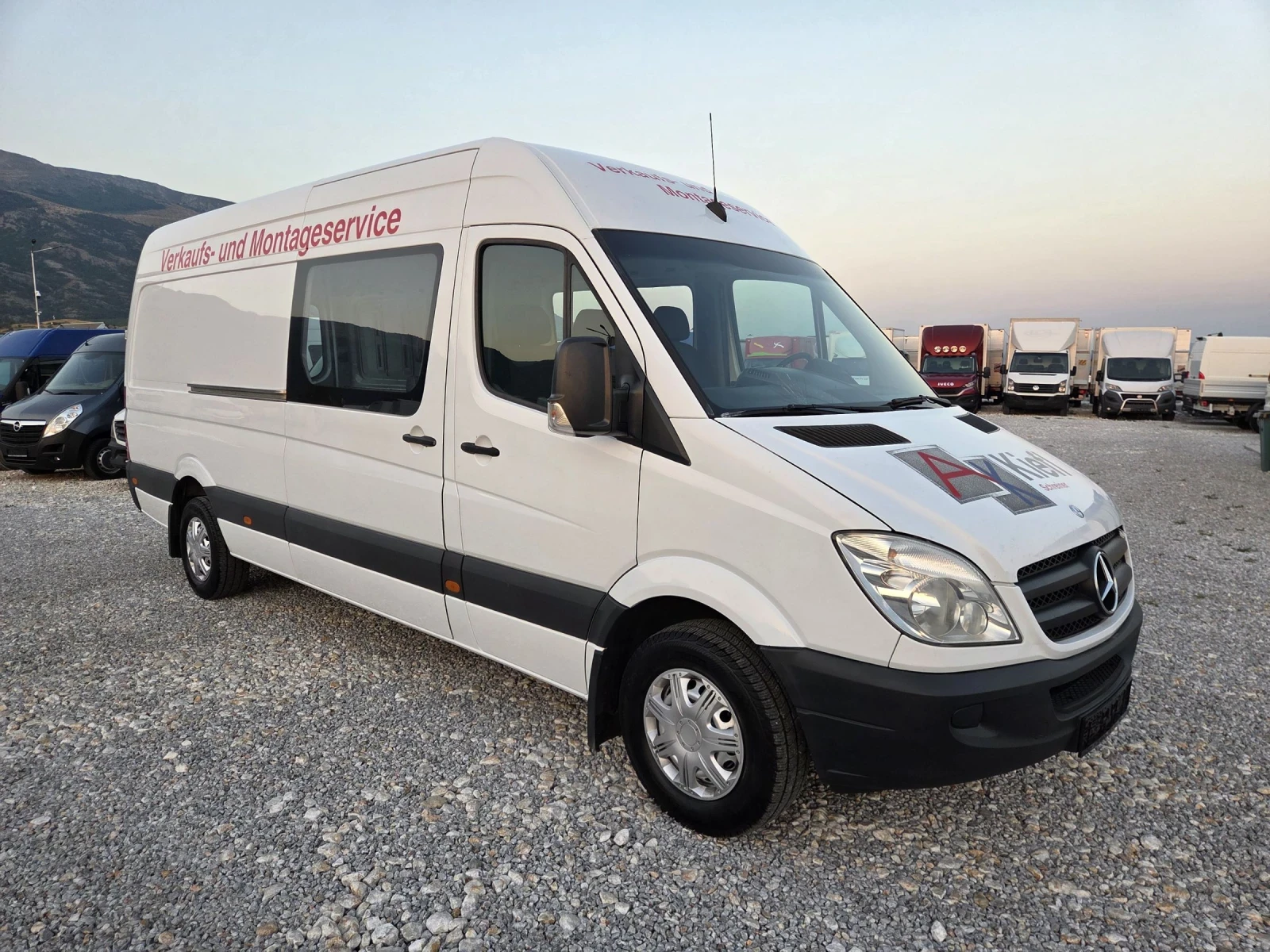 Mercedes-Benz Sprinter 316 CDI, Товаропътник, 6 местен, Климатик - изображение 7