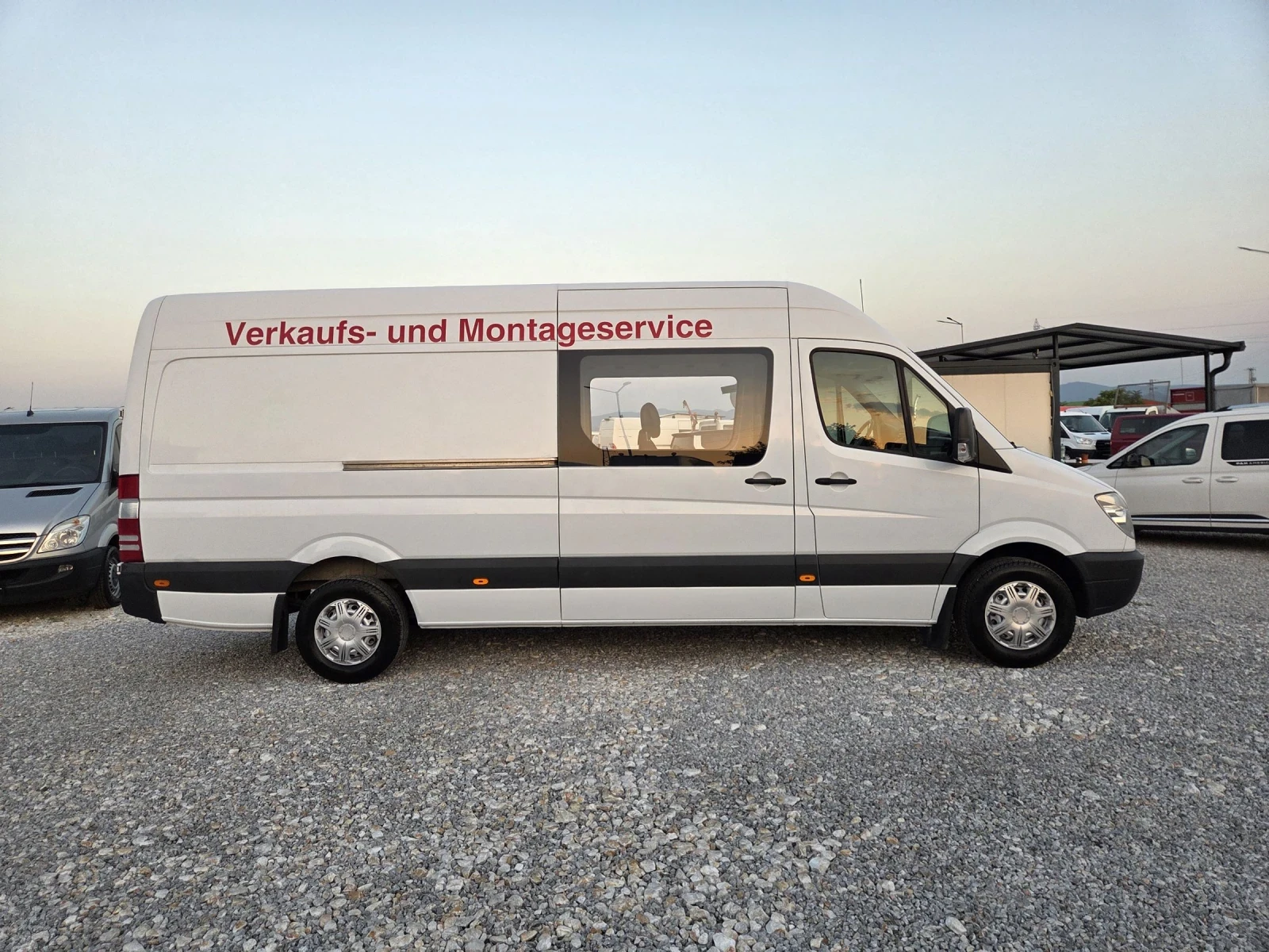 Mercedes-Benz Sprinter 316 CDI, Товаропътник, 6 местен, Климатик - изображение 6