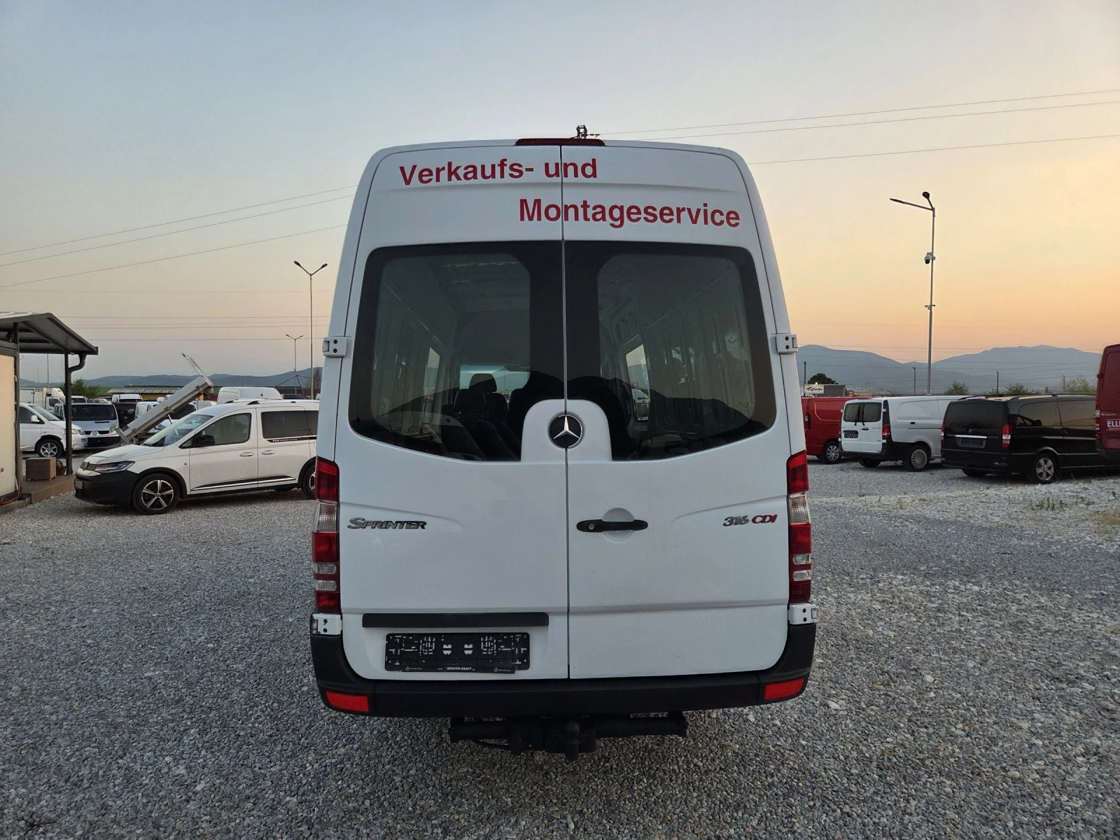 Mercedes-Benz Sprinter 316 CDI, Товаропътник, 6 местен, Климатик - изображение 4