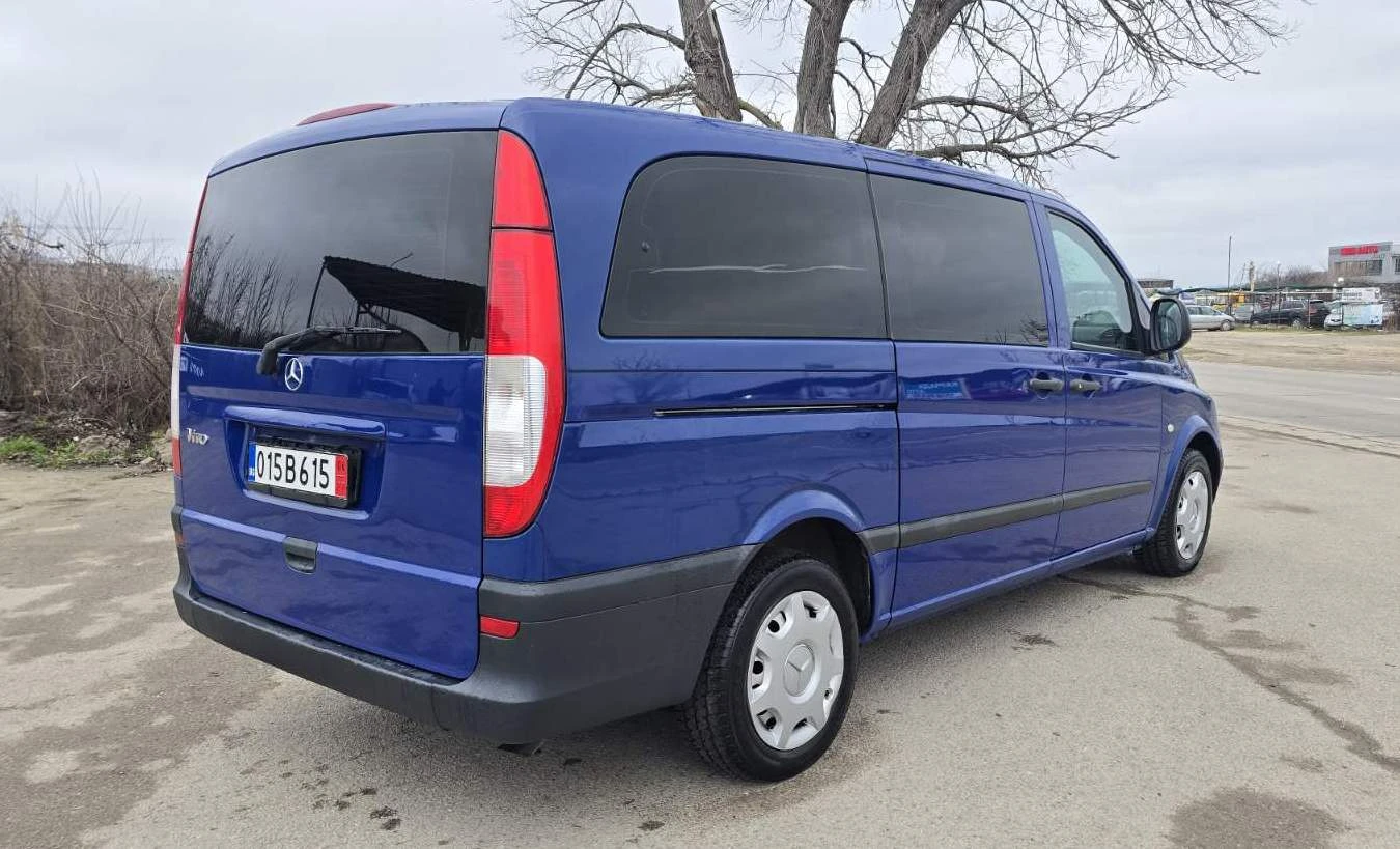 Mercedes-Benz Vito 111/2.2CDI, 9места, Климатик, Дълга база, снимка 4 - Бусове и автобуси - 54615628
